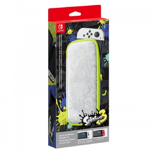 Carrying Case (Splatoon 3 Edition) and Screen Protector